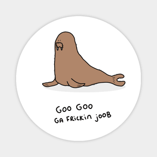 Grumpy Walrus Magnet